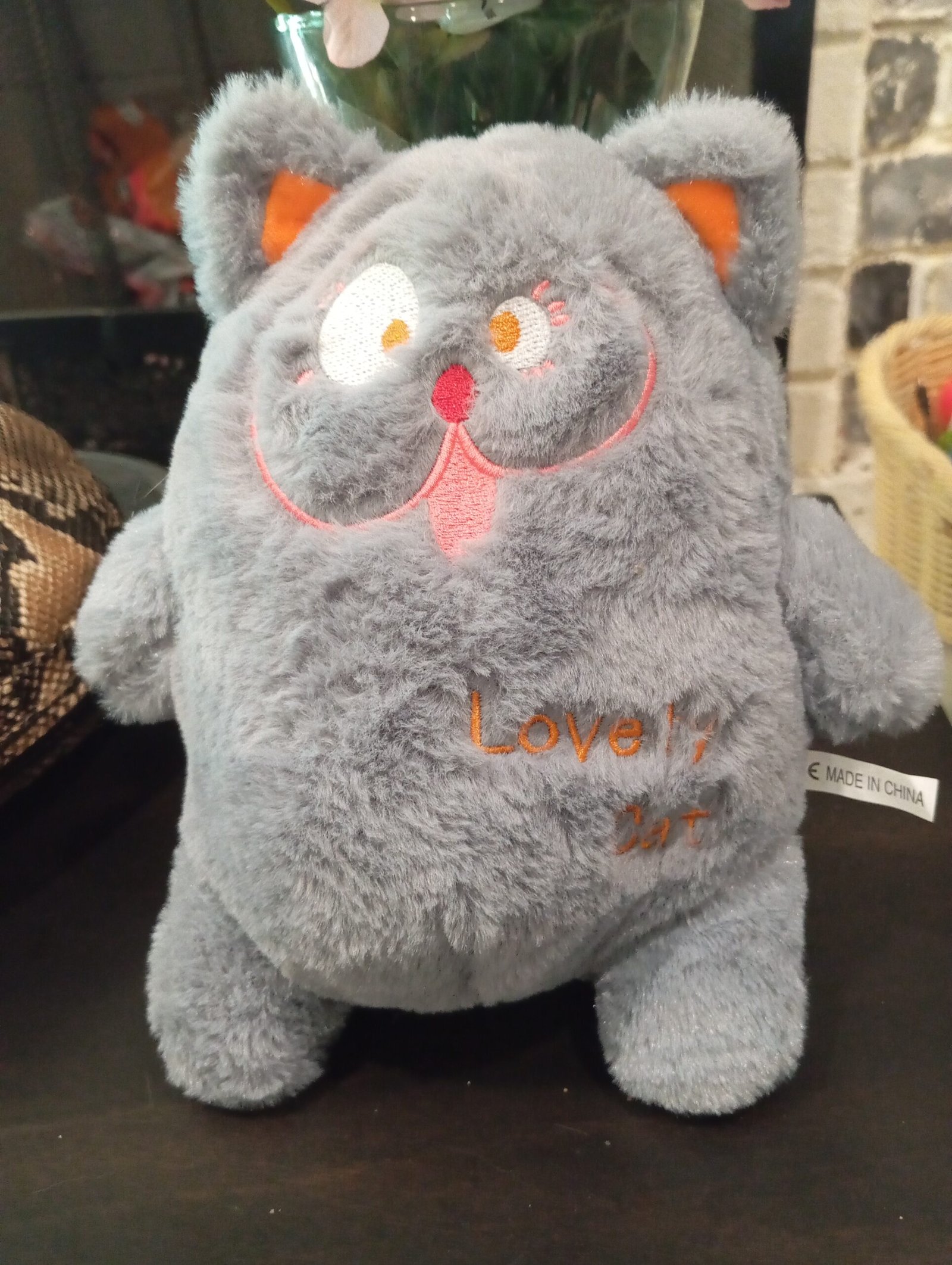 Cute cat teddy bear