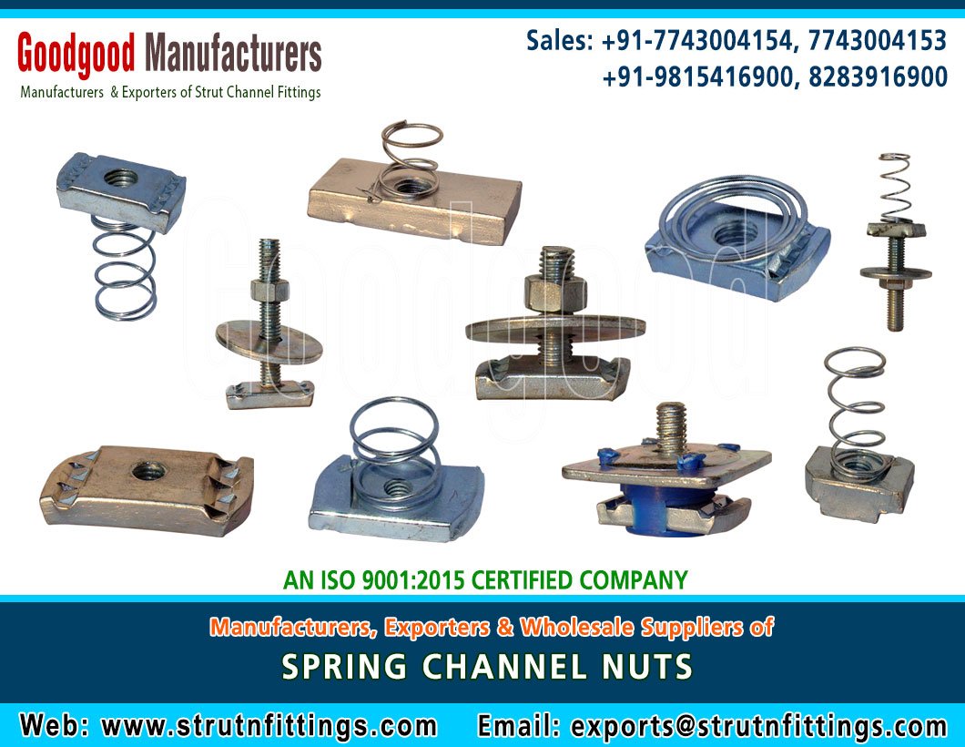Strut Support Systems, Channel Bractery & Fittings manufacturers exporters in india https://www.strutnfittings.com +91-77430-04154, +91-77430-04153, +91-98154-16900, +91-82839-16900