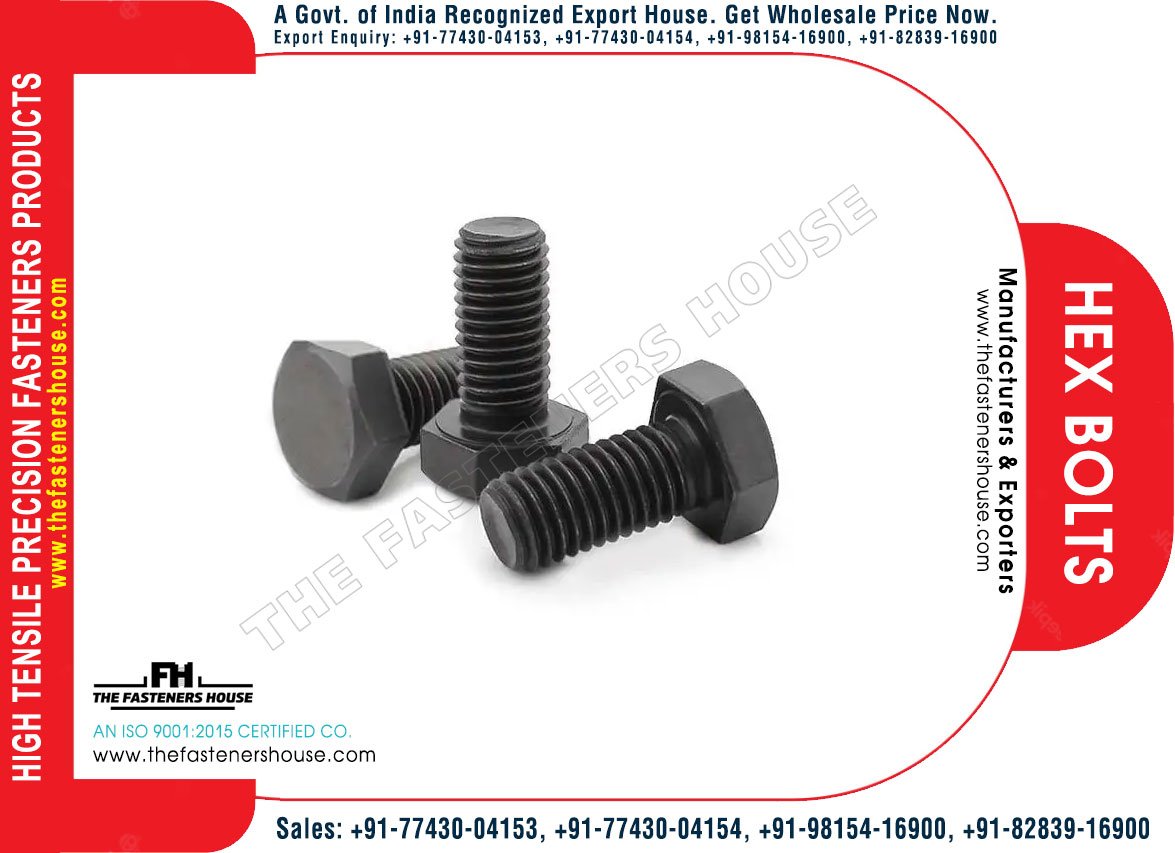 Fasteners Bolts Nuts Threaded Rods manufacturer exporter in India https://www.thefastenershouse.com +917743004153, +917743004154